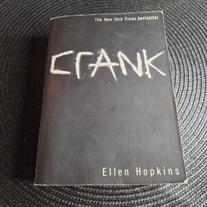 Simon Pulse Crank Novel YA Ellen Hopkins Paperback Black Verse Fiction First Ed